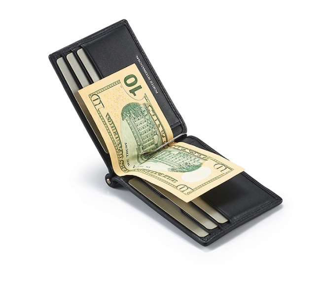BI-FOLD MONEY CLIP WALLET - BEND - PORTER INTERNATIONAL