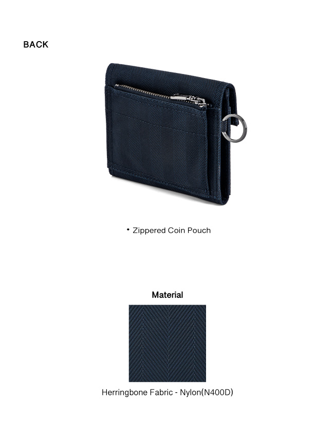 Tri-Fold Wallet - MELODY - PORTER INTERNATIONAL