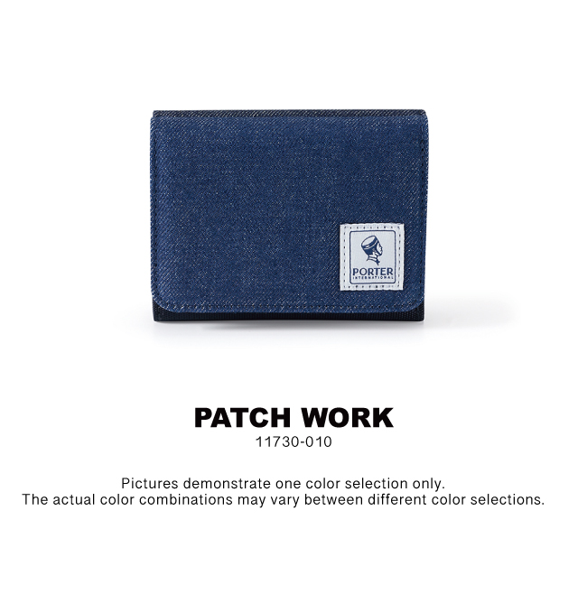 Tri-Fold Wallet - PATCH WORK - PORTER INTERNATIONAL