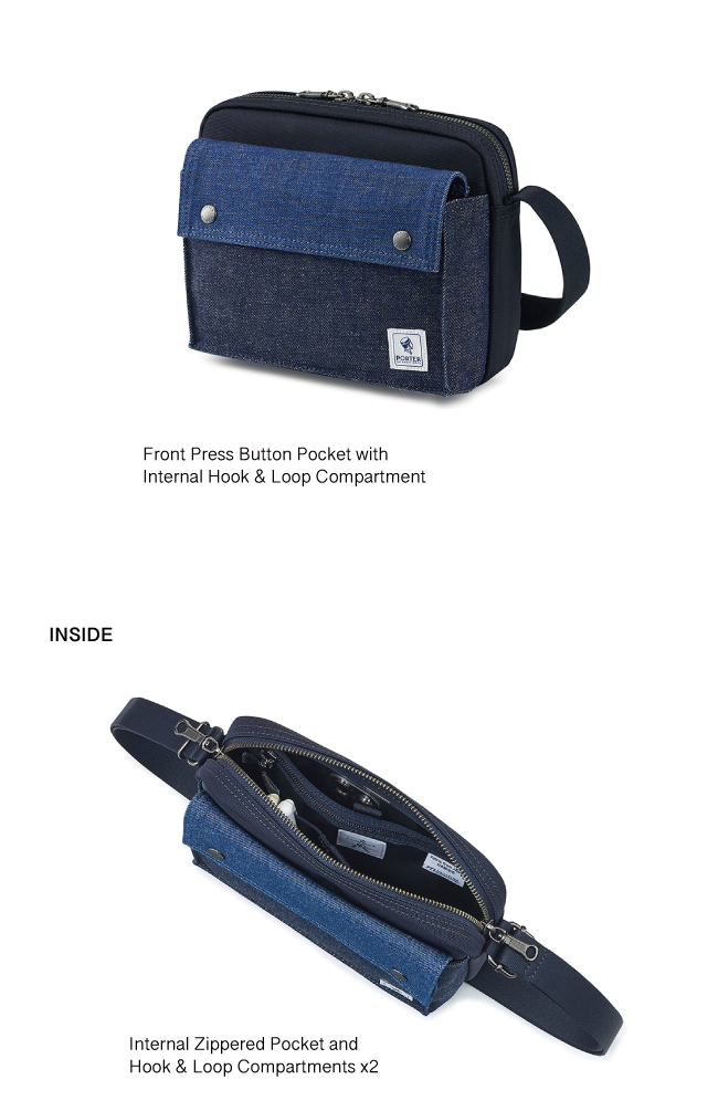 PORTER ショルダーバッグ BRIDGE(ブリッジ) SHOULDER BAG(L) | 吉田カバンホームページ
