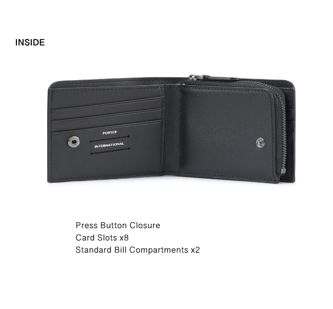 Bi-Fold Wallet - TRAVERSE - PORTER INTERNATIONAL